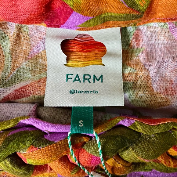 NWT Farm Rio Mango Macaw Shorts - Picture 4 of 4